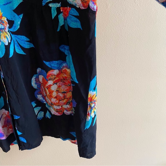 Anthropologie Maeve Woman Size 12 Woodland Walk Button Front Floral Blouse - Picture 8 of 12